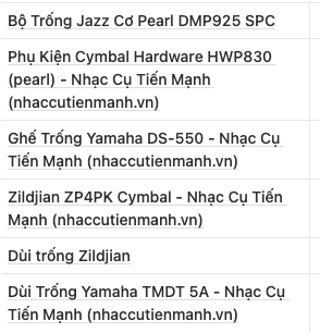 full bộ DMP925