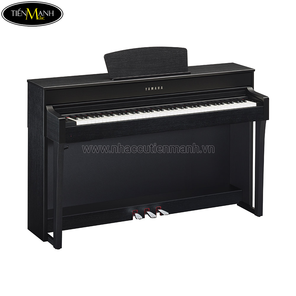 Đàn Piano điện Yamaha CLP-635 Clavinova Màu Đen Sần