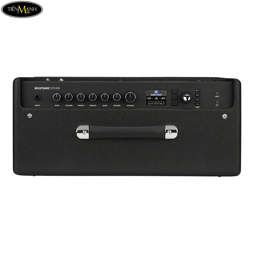 Fender Mustang GTX100 Guitar Combo Amplifier 100W hỗ trợ kết nối bluetooth Wifi trên thiết bị iOS, Android