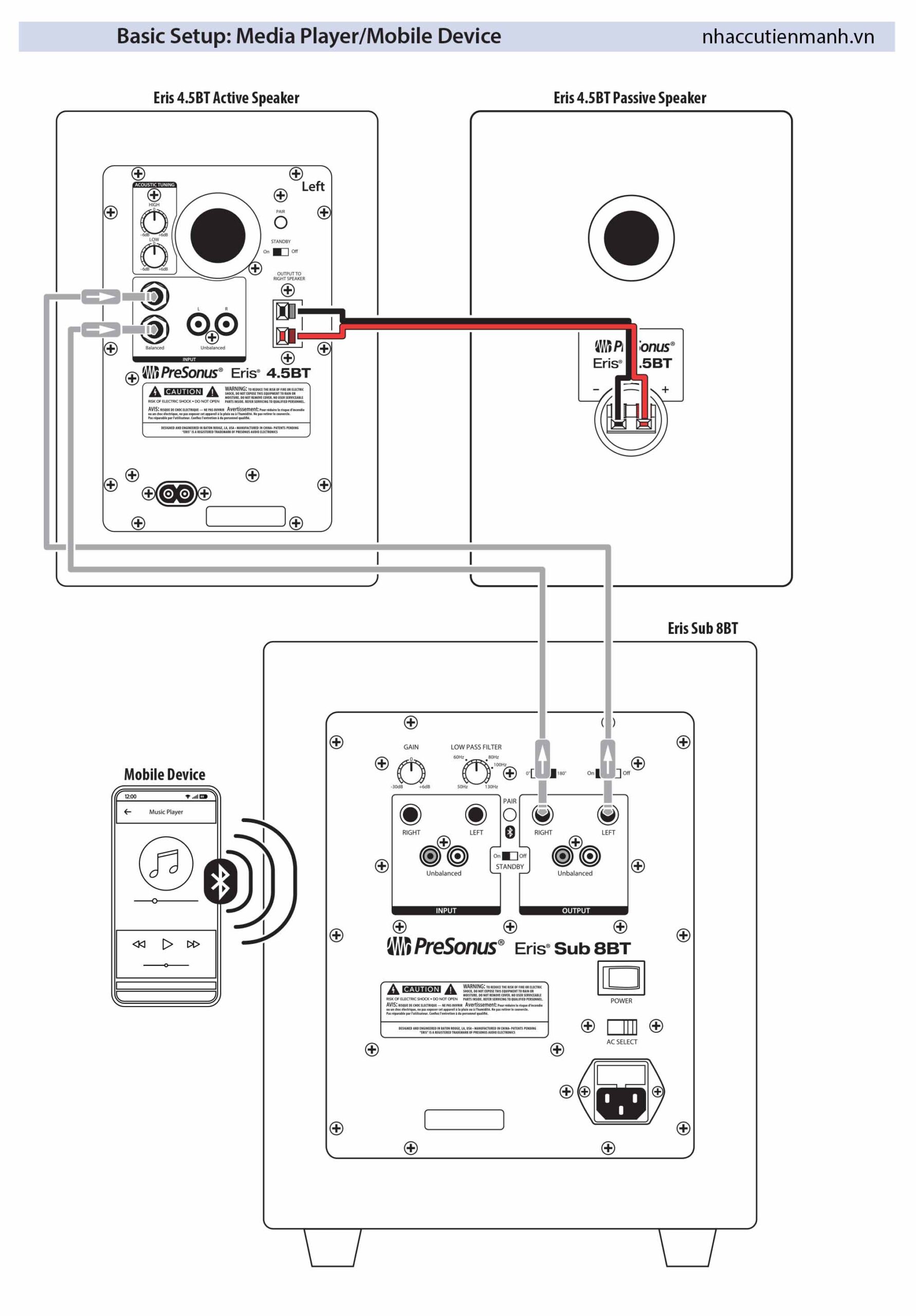 loa-sub-presonus-eris-sub-8-bt-subwoofer