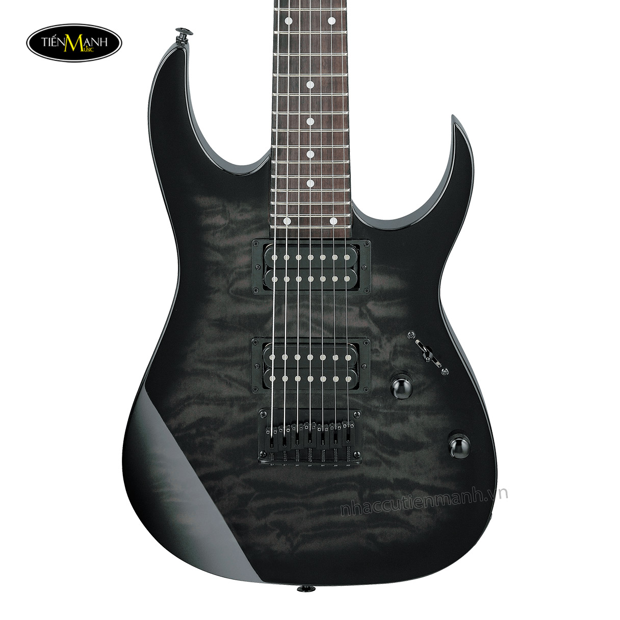 dan-guitar-dien-ibanez-grg7221qa-tks-electric-guitar-transparent-black-sunburst
