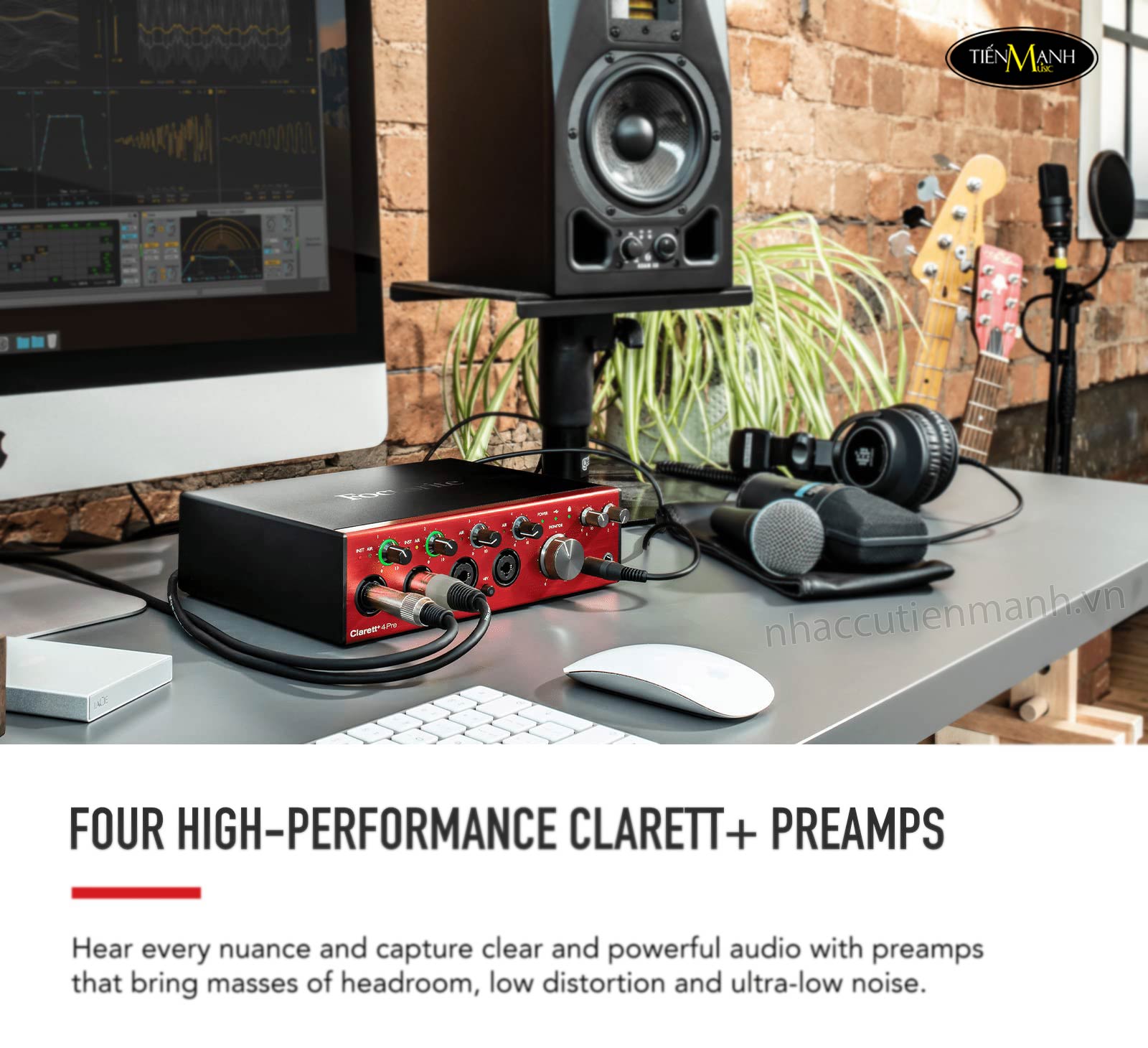 focusrite-clarett-4pre-usb-c-audio-interface