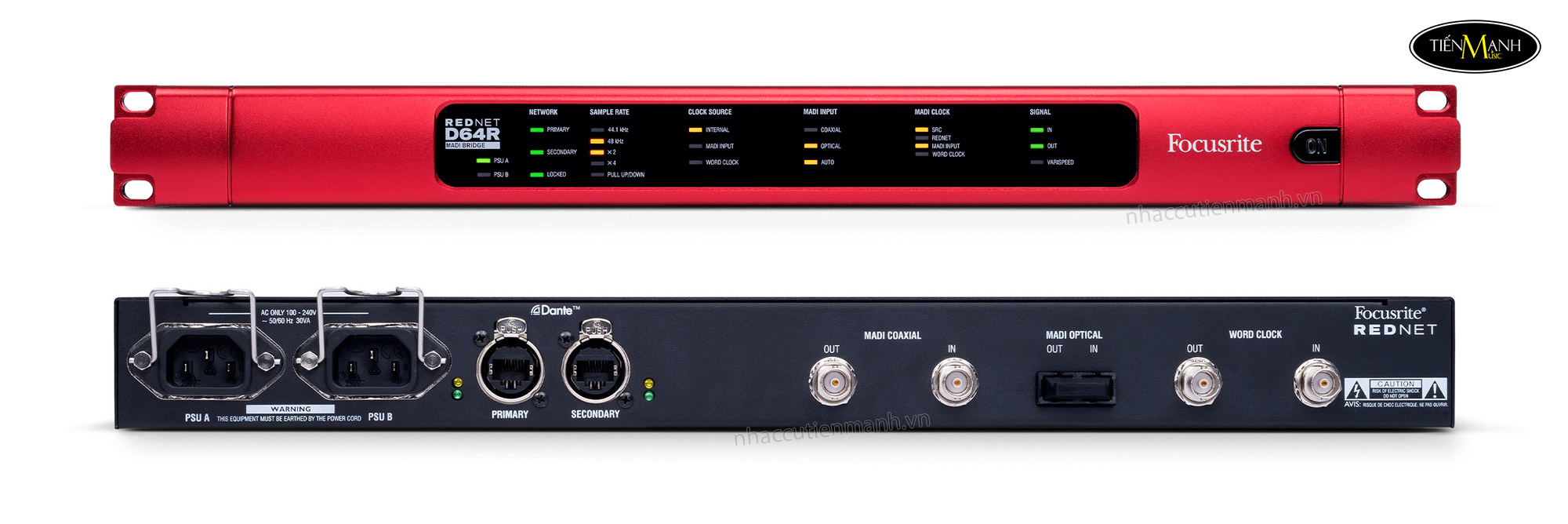 focusrite-rednet-d64r-64-ch-madi-bridge-for-dante