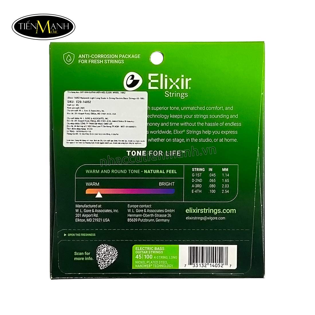 day-dan-guitar-bass-elixir-14052-45-100-nanoweb-light-long-scale-4-string-electric-bass-strings