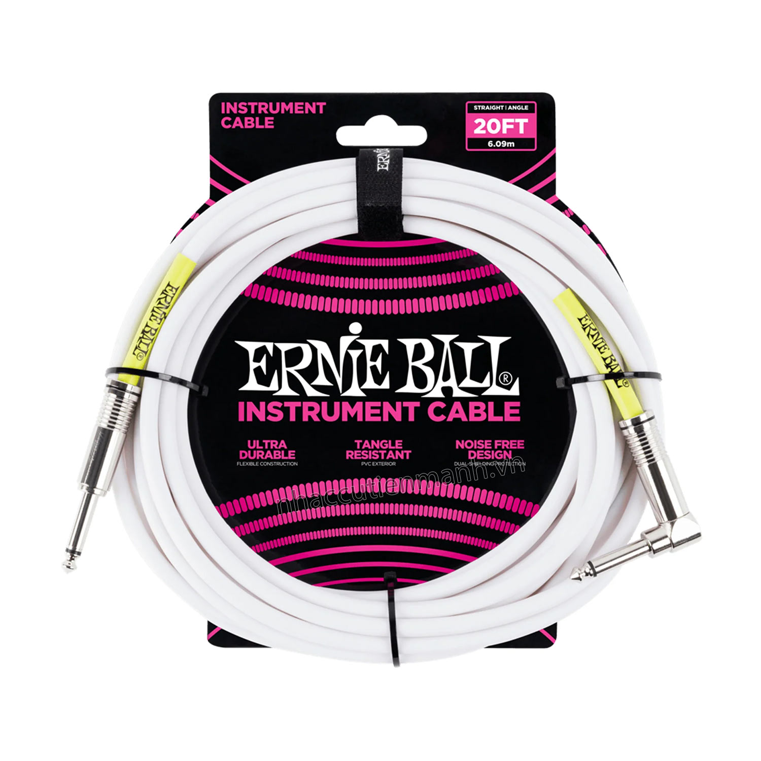 day-cap-guitar-6ly-dai-6m-ernie-ball-6047-20ft-straight-angle-instrument-cable