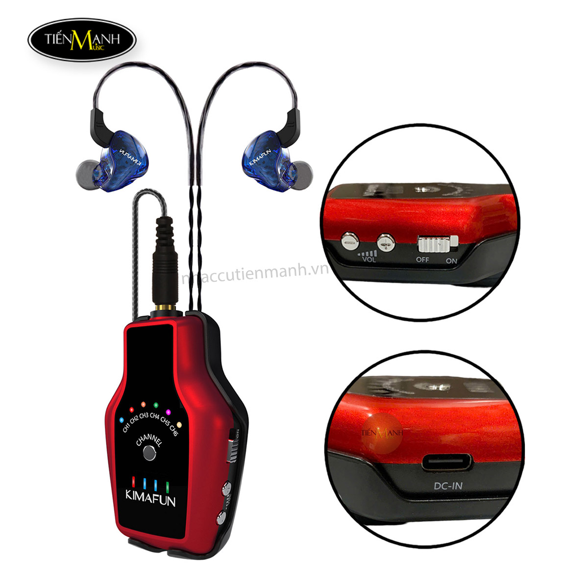 bo-thu-phat-tai-nghe-kiem-am-monitoring-kimafun-km-g150-3-khong-day-wireless-iem-in-ear
