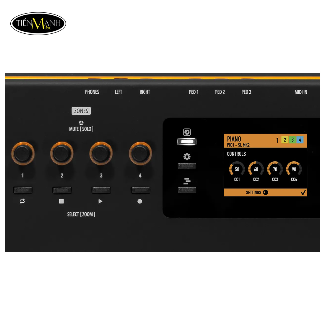 Đàn Studiologic SL88 MK2 – Midi Keyboard Midi Controller 88 phím, Phím Nặng
