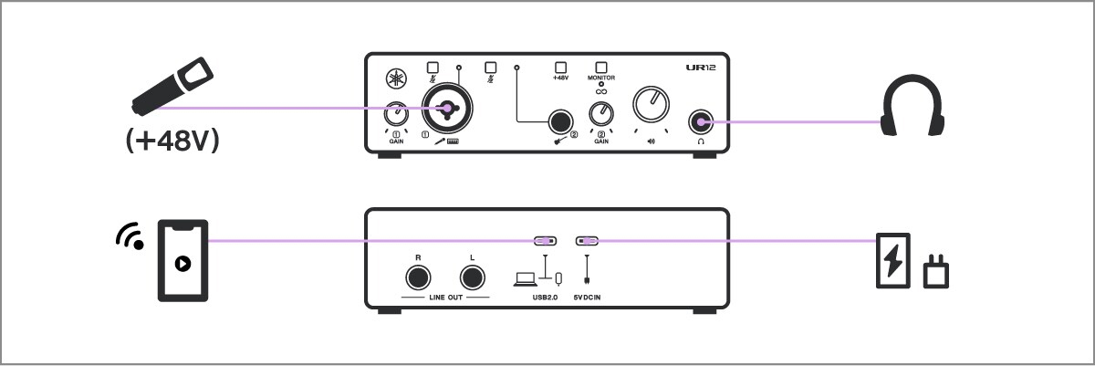 Soundcard-Yamaha-UR12-MK3-Audio-Interface-7.j