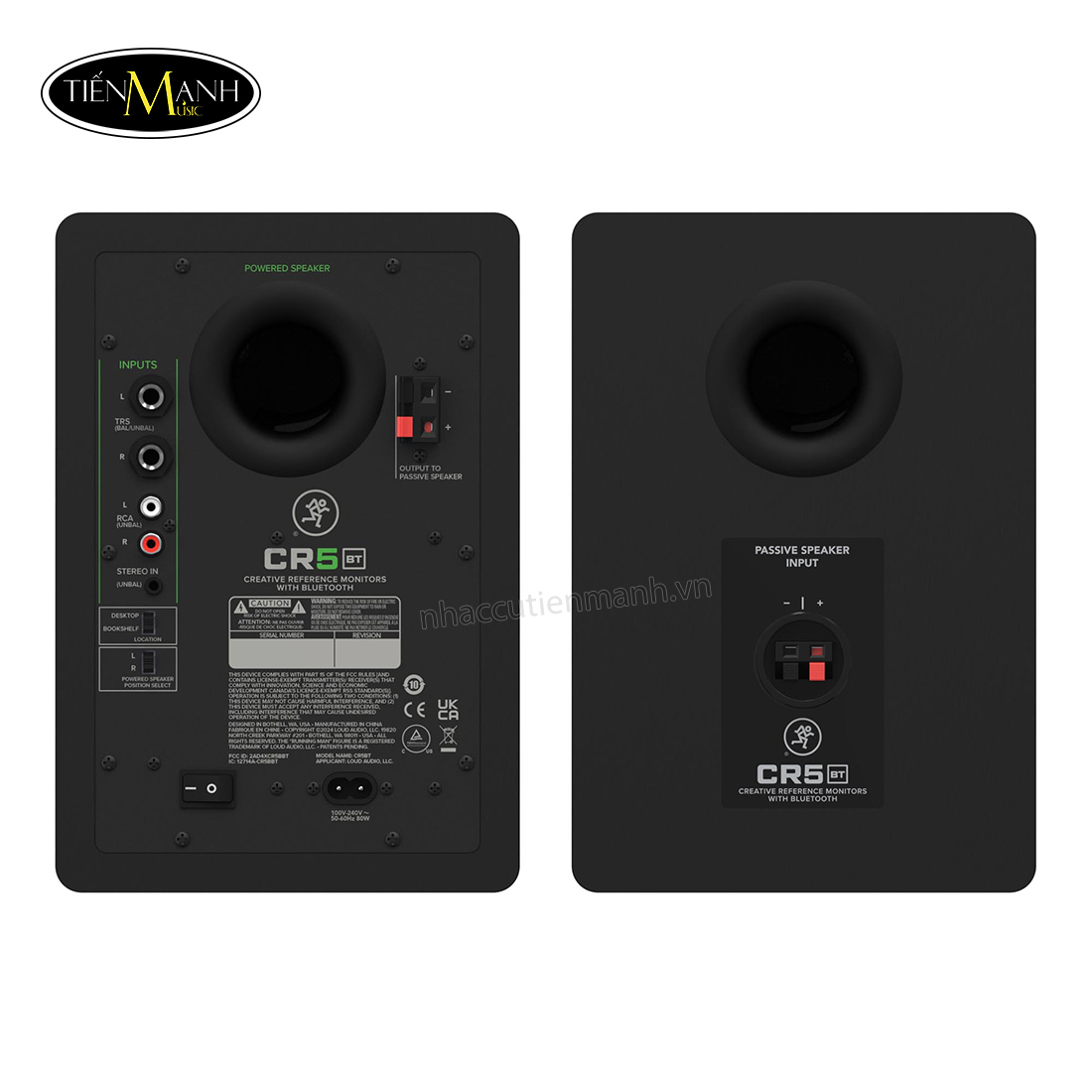 Loa Kiểm Âm Mackie CR5BT Gen 3, Studio Monitor, ( bluetooth )