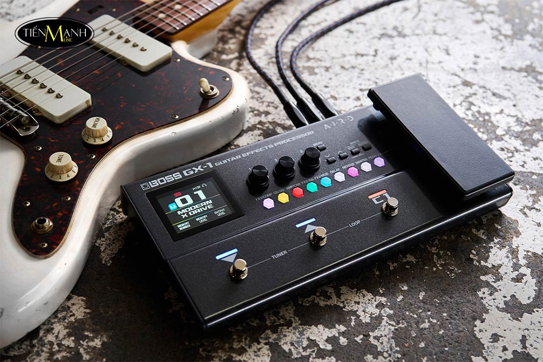 Phơ Guitar Điện Boss GX1, Multi effects Pedal