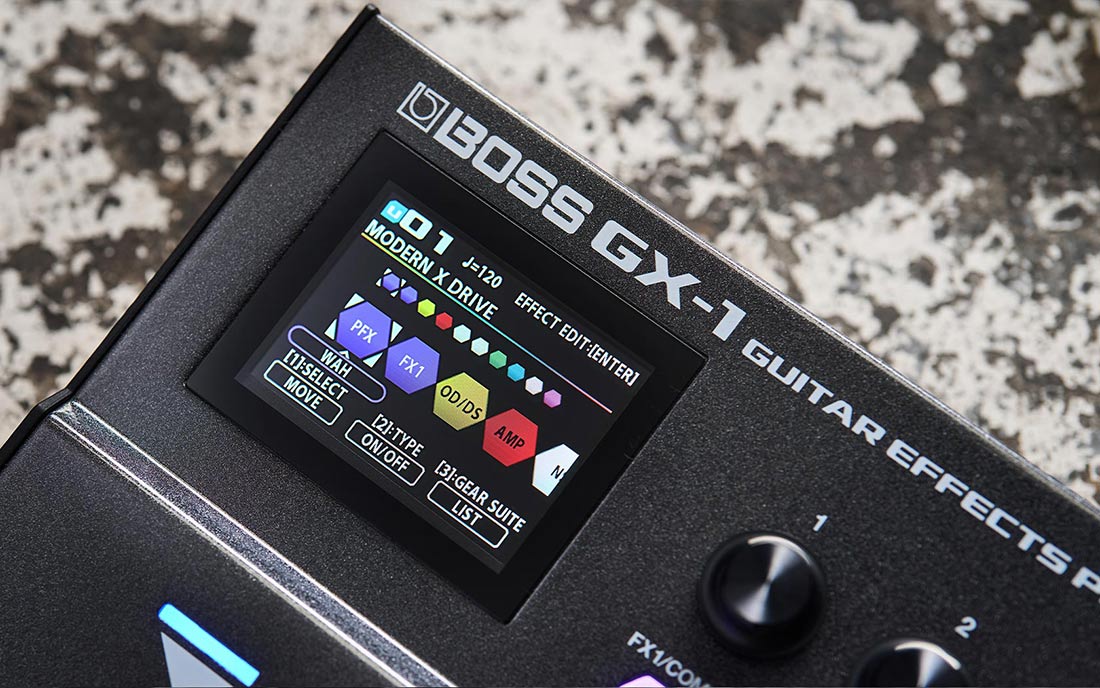 Phơ Guitar Điện Boss GX1, Multi effects Pedal