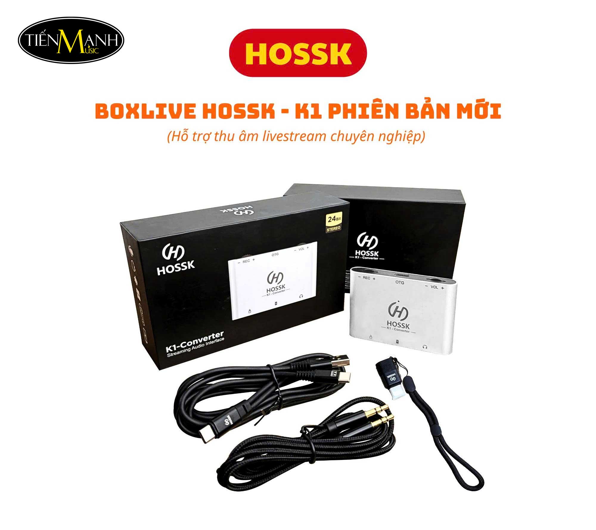 Box Live Stream Hossk K1 Converter
