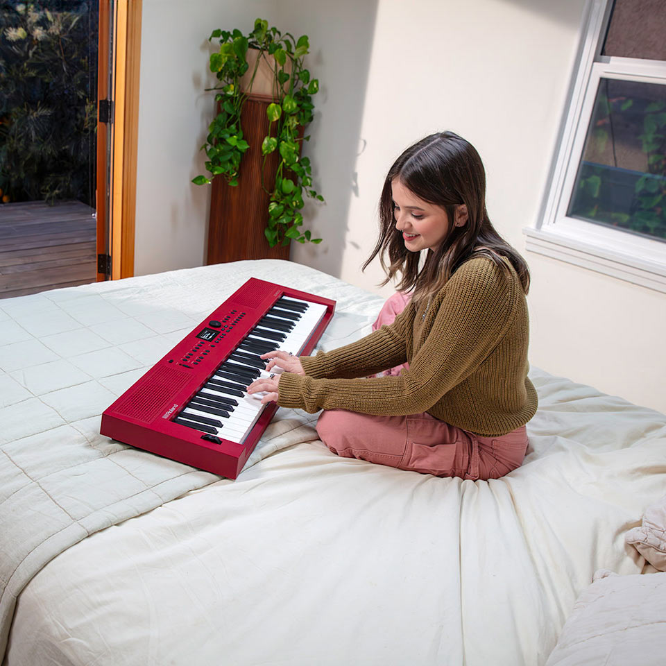 Đàn Organ Roland GO:KEYS 3 Music Creation Keyboard-Turquoise - red