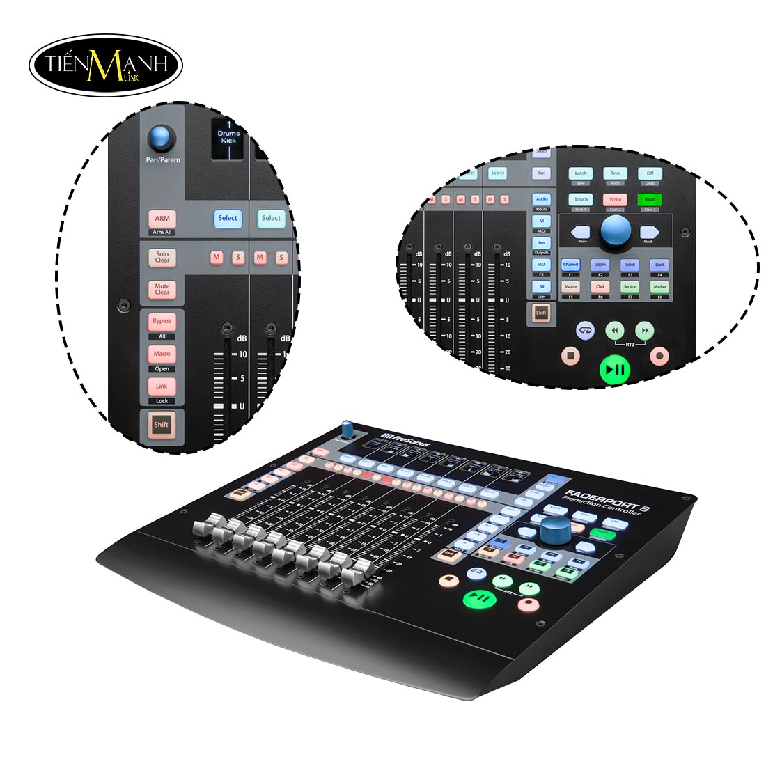Production Controller Presonus FaderPort 8