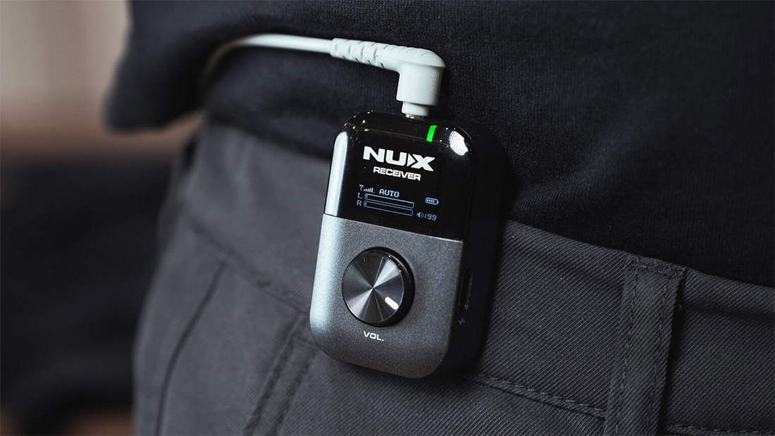 Bộ Thu Phát Không Dây Tai Nghe Nux C7 5.8Ghz, Audio Stereo Wireless In-ear Monitor System