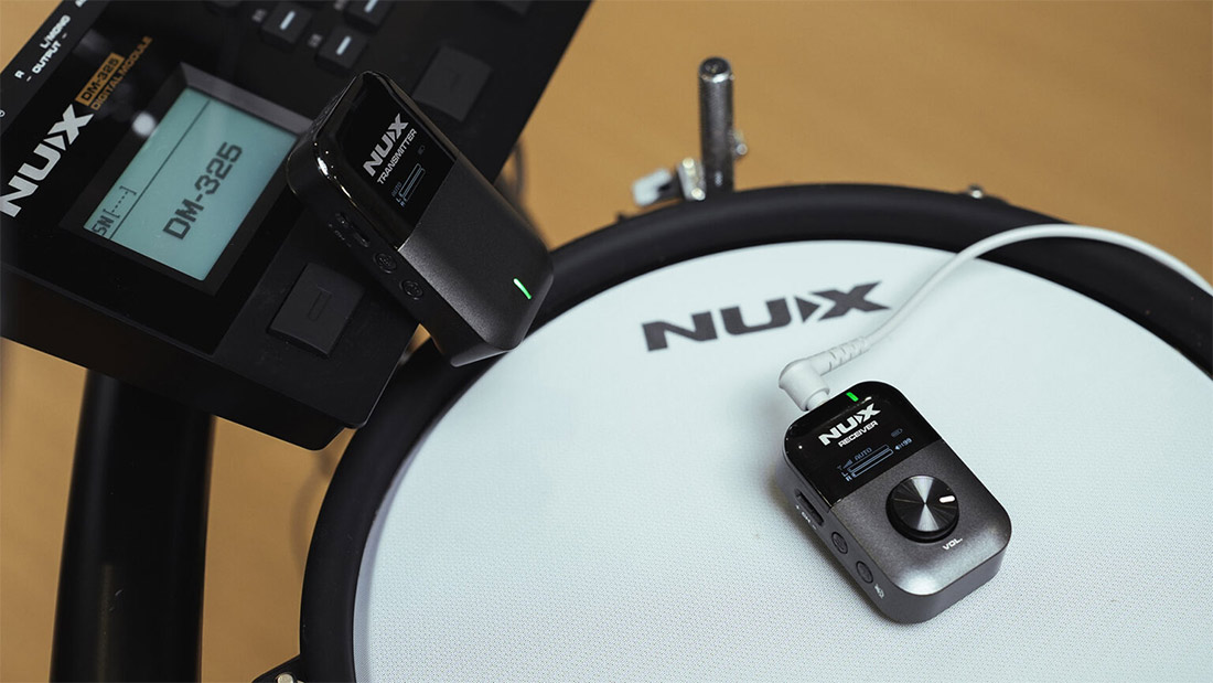 Bộ Thu Phát Không Dây Tai Nghe Nux C7 5.8Ghz, Audio Stereo Wireless In-ear Monitor System