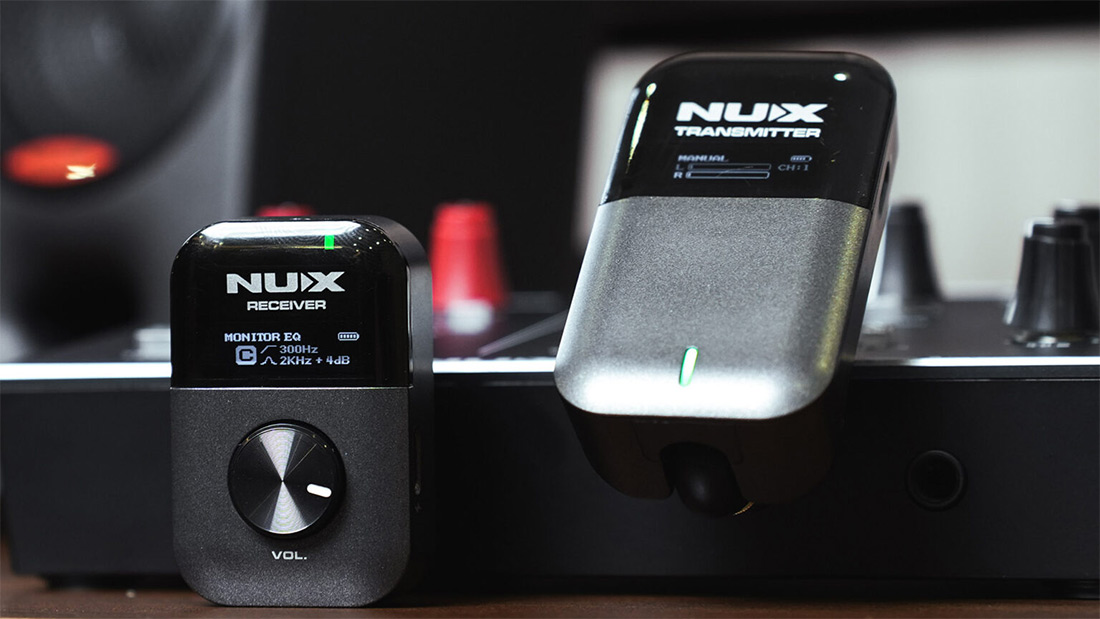 Bộ Thu Phát Không Dây Tai Nghe Nux C7 5.8Ghz, Audio Stereo Wireless In-ear Monitor System