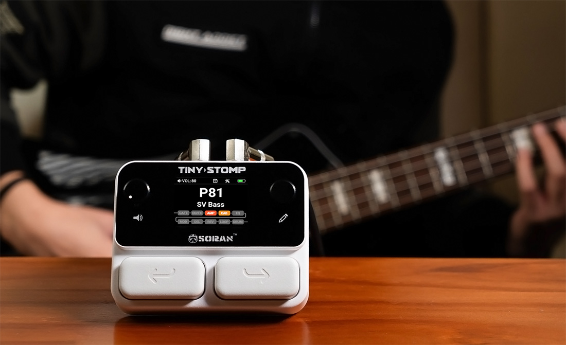 Phơ Đàn Guitar Soran Tiny Stomp JME03A, Multi effects Cho Guitar và Bass