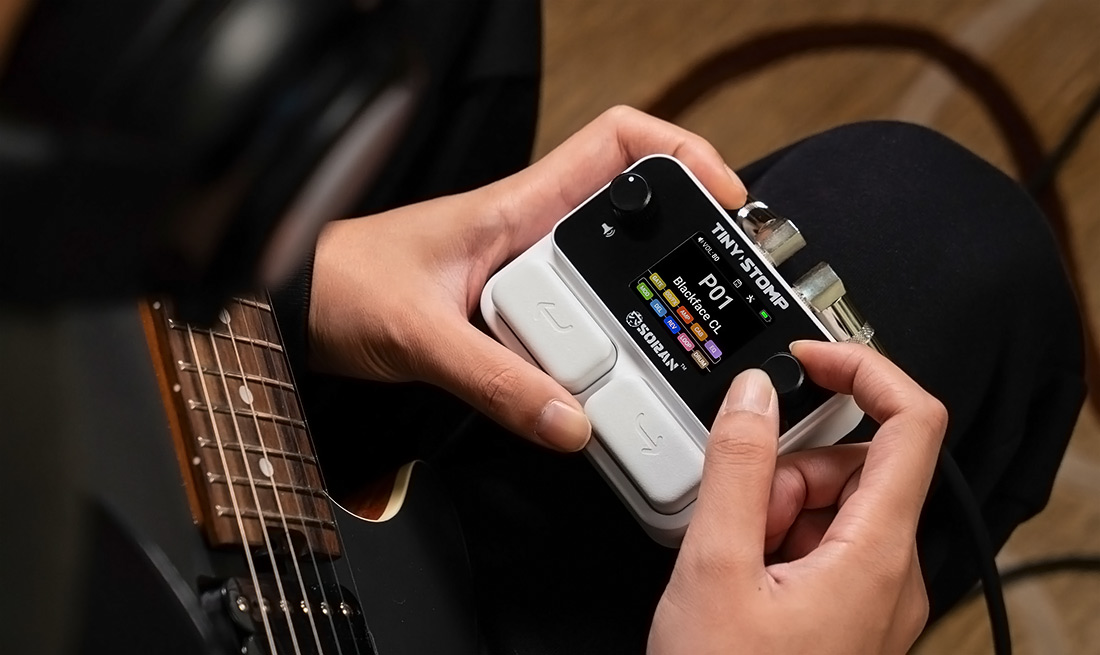 Phơ Đàn Guitar Soran Tiny Stomp JME03A, Multi effects Cho Guitar và Bass