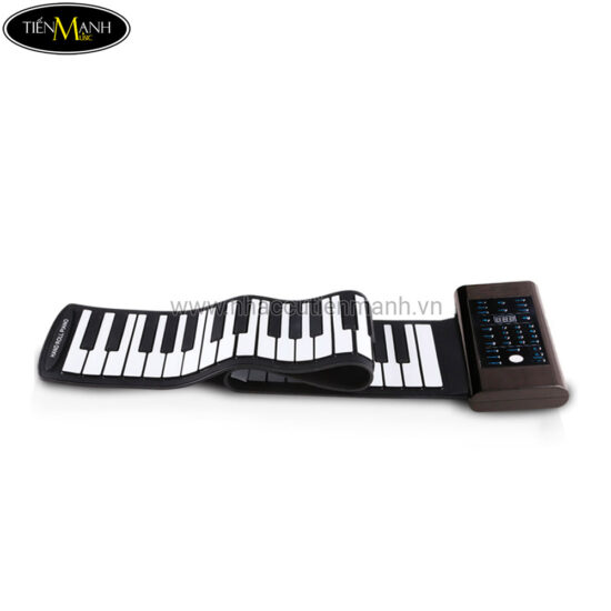 Đàn Piano 61 phím cuộn mềm dẻo Konix Flexible PB61 - Pin sạc 1000mAh