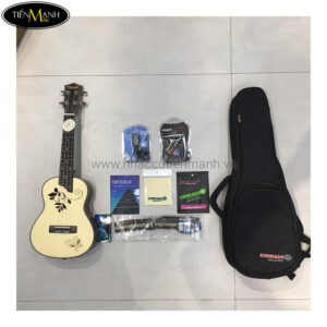 Đàn Ukulele Dream Maker UK-24F (Bao + Full phụ kiện)