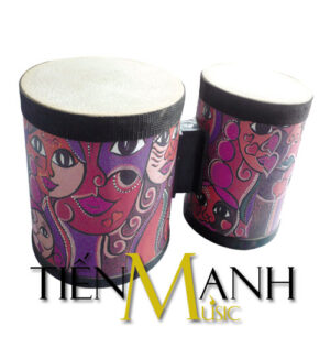 Trống bongo (khảm hoa) GB8