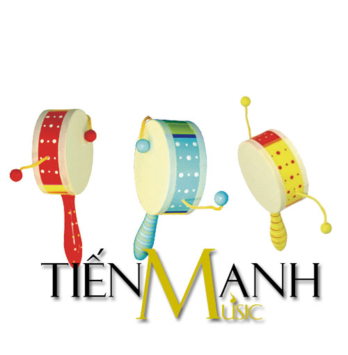 Trống lắc (trống bỏi) - BL10A - Ape drum