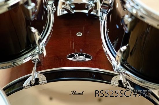 Trống Jazz Pearl Roadshow RS525SC Standard (Cymbal, Ghế, Chân) màu c757