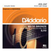 Dây Đàn D´Addario 80/20 Bronze EJ10 10 47 Extra Light gauge