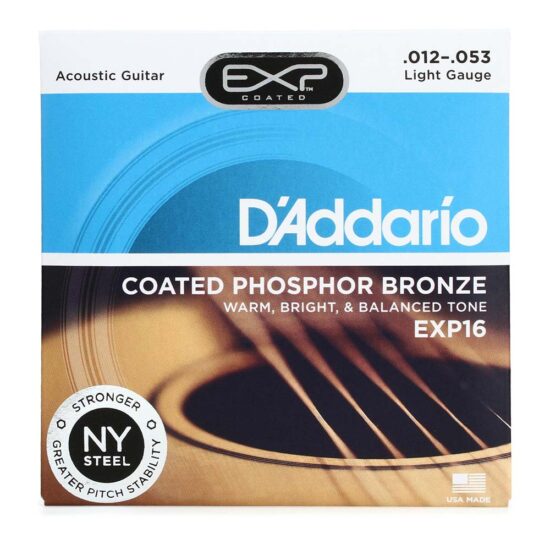 D´Addario Coated Phosphor Bronze EXP16 12 53 Light gauge