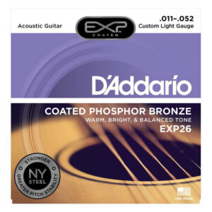 D'Addario EXP26 Coated Phosphor Bronze Acoustic Guitar Strings