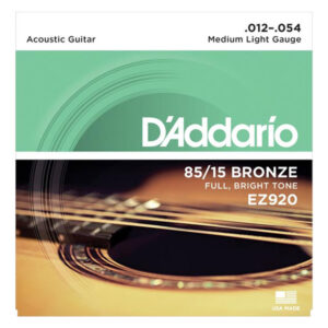 D´Addario 85/15 Bronze EZ920 12 54 Medium Light Gauge