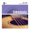 D´Addario Phosphor Bronze EJ26 11 52 Custom light gauge