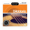 Dây đàn D´Addario Coated Phosphor Bronze EXP15 10 47 Extra light gauge
