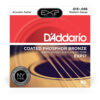 Dây Đàn Acoustic Guitar Coated Phosphor Bronze DAddario EXP17 (Có lớp phủ)