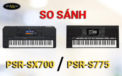 So Sánh Đàn Organ Yamaha PSR-SX700 Và PSR-S775