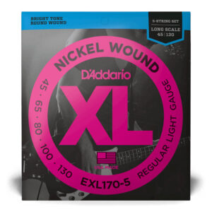 Dây đàn D´Addario Guitar Electric EXL170-5 (5 dây) Regular Light Gauge Long Scale sở hữu chất âm: Bright tone