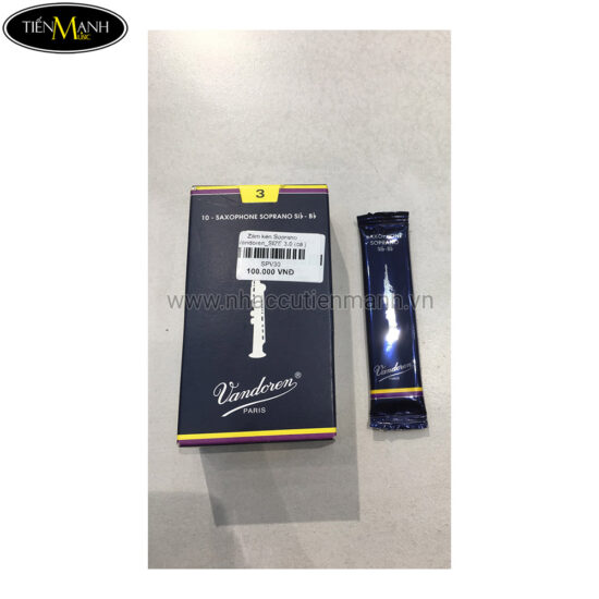 Dăm Kèn Saxophone Soprano Vandoren SIZE 3.0 - Ảnh 2
