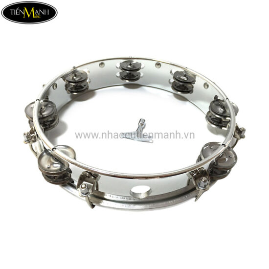Trống Gõ Bo Khung Bạc Mặt Đục MT6-102A , Trống Tambourine Yamaha - Ảnh 2