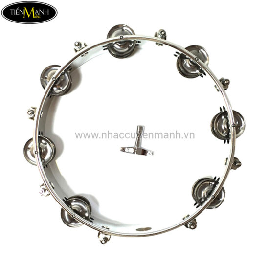 Trống Gõ Bo Khung Bạc Mặt Đục MT6-102A , Trống Tambourine Yamaha - Ảnh 3