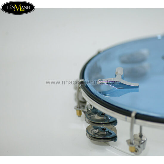 Trống Gõ Bo Khung Bạc Mặt Xanh MT6-102B , Trống Tambourine Yamaha - Ảnh 5
