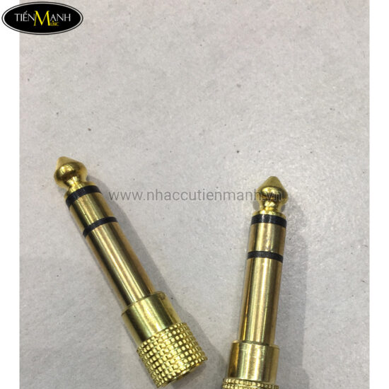 Đầu Jack chuyển đổi âm thanh từ cổng 3ly sang 6ly Icon Upod LT33 | LT34 Loại Cao Cấp ( Đầu Vàng Loại Tốt ) - Ảnh 3