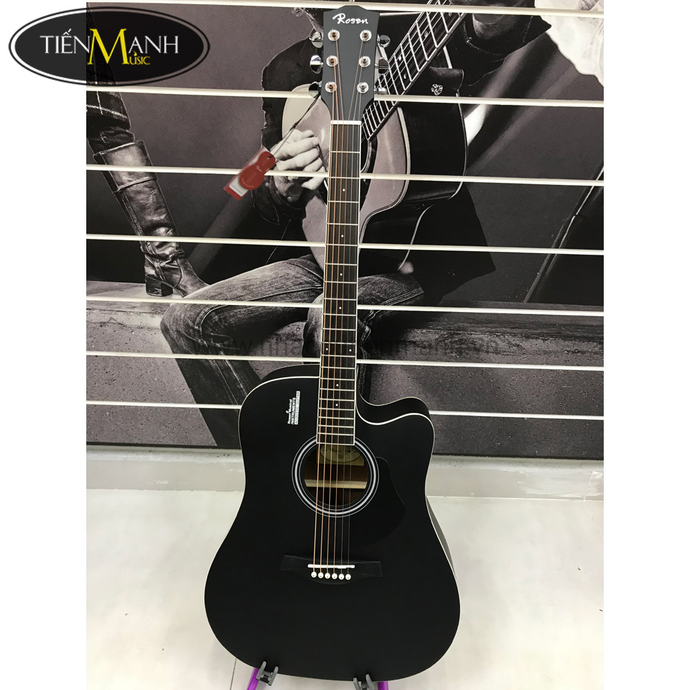 Đàn Guitar Acoustic Rosen G11D41 (BlackNaturalSunburstBlue) Nhạc