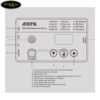 Cổng kết nối của Trống Điện Tử Aroma TDX-15S