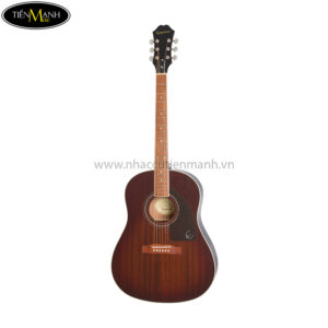 Epiphone AJ-220S Acoustic Guitar, Mahogany Burst