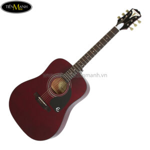 Epiphone PRO-1 Acoustic Guitar, Wine Red