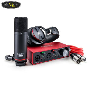 [ Ngừng Sản Xuất ] Focusrite Scarlett 2i2 Studio Pack (3rd Generation) Interface