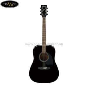 Ibanez PF15-BK Acoustic Guitar, RW Neck, Black