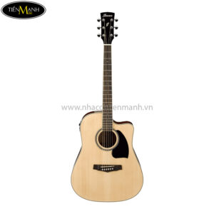 Ibanez PF15ECE-NT Acoustic Guitar, Natural High Gloss
