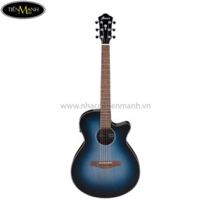 Ibanez AEG50-IBH Acoustic Guitar, Indigo Blue Burst High Gloss